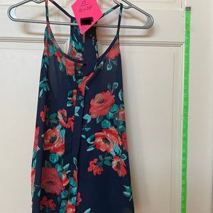 Ro & De  for Anthropologie -  Patterned stripe tank with tassels